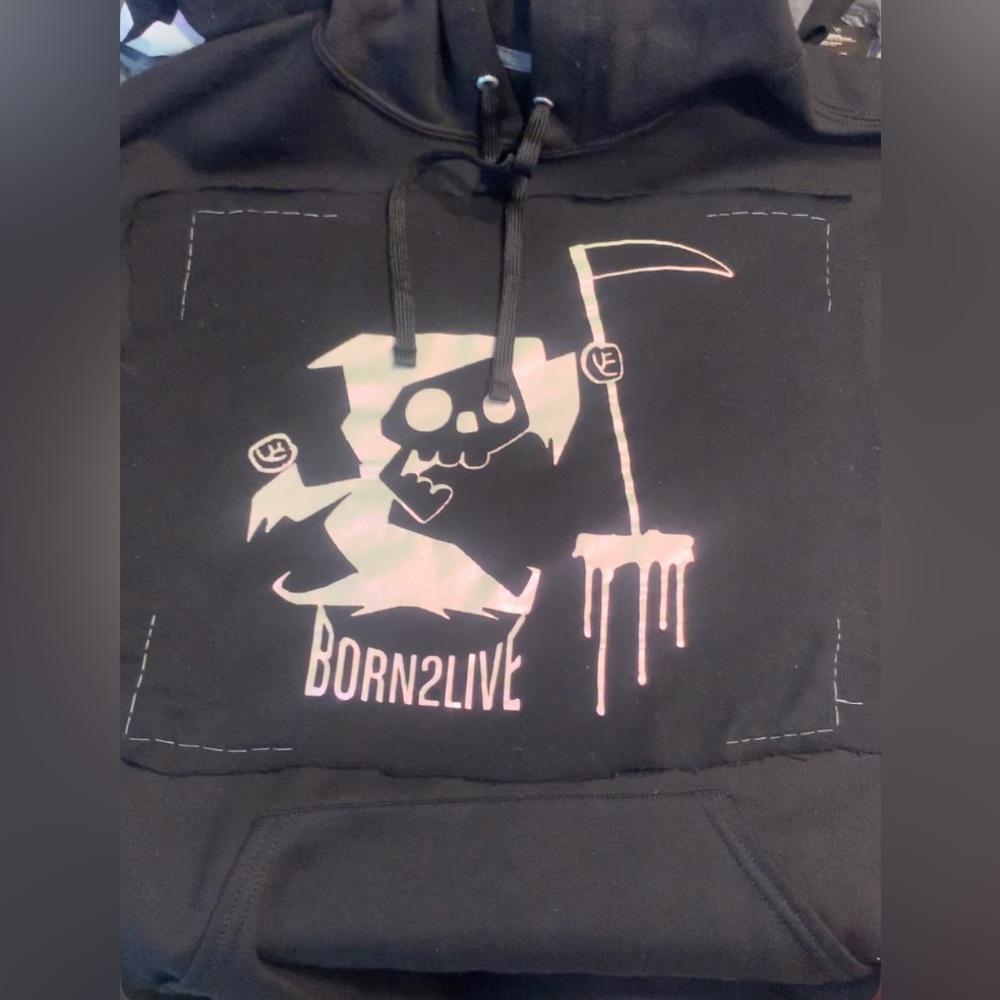 BORN2LIVE Perfect Picture Inspired Hand Stitched Hoodie